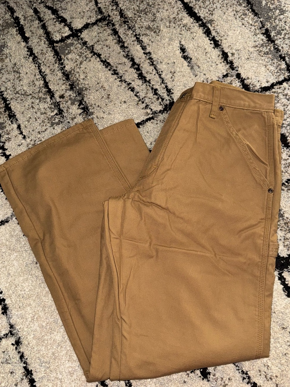 Wrangler Men's Tan Chinos - Classic Straight Leg